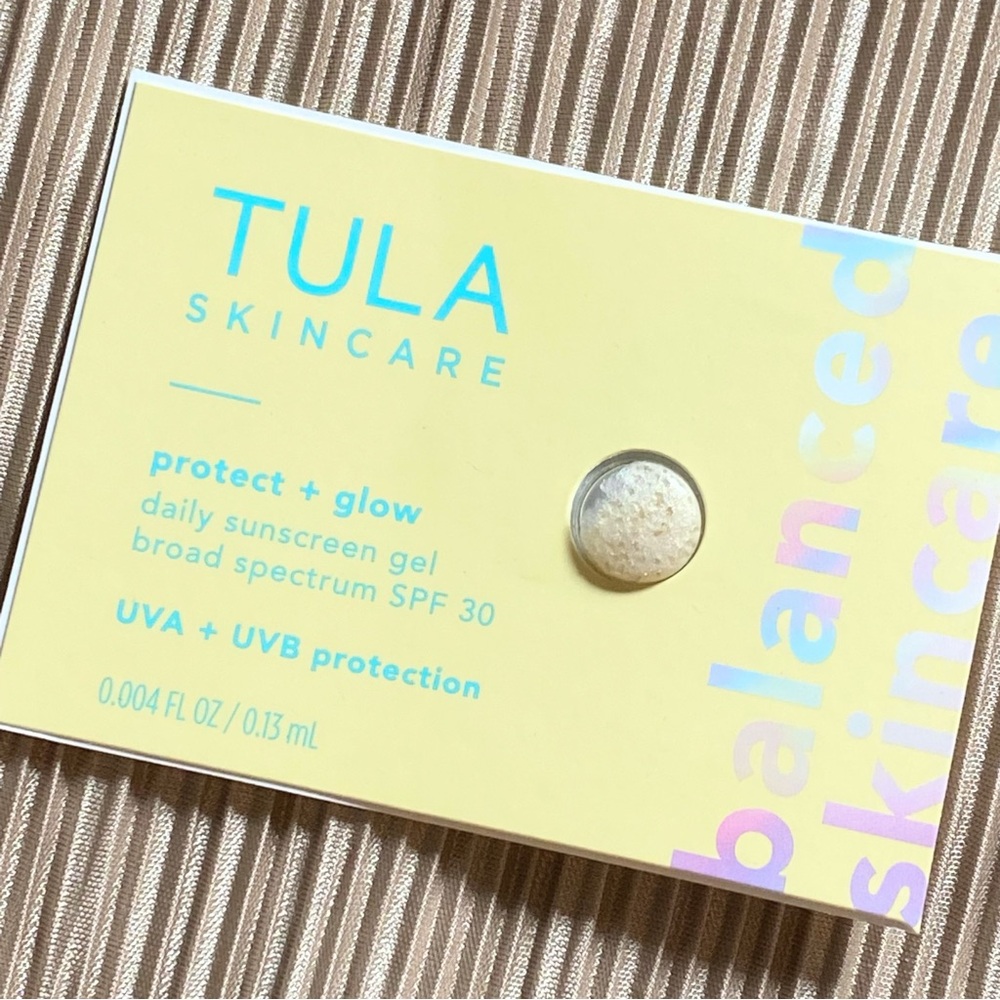 TULA Skincare Protect + Glow Daily Sunscreen .13ml Pod
